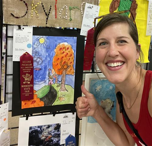 Art Students Earn Ribbons at State Fair